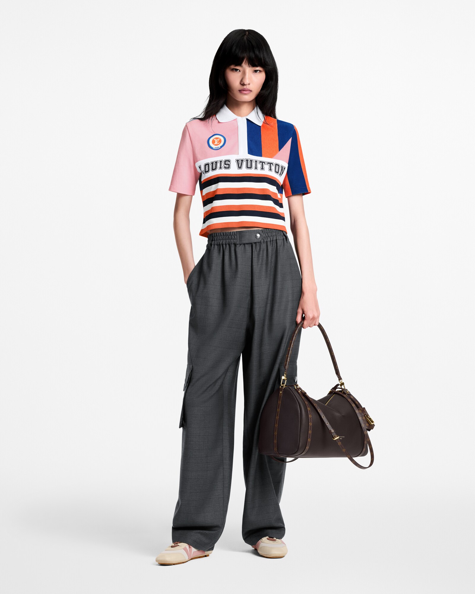 LOUIS VUITTON ボーダー　タンクトップ メッシュ タンクトップ ｜ルイ・ヴィトン 公式サイト - 1AJUWE